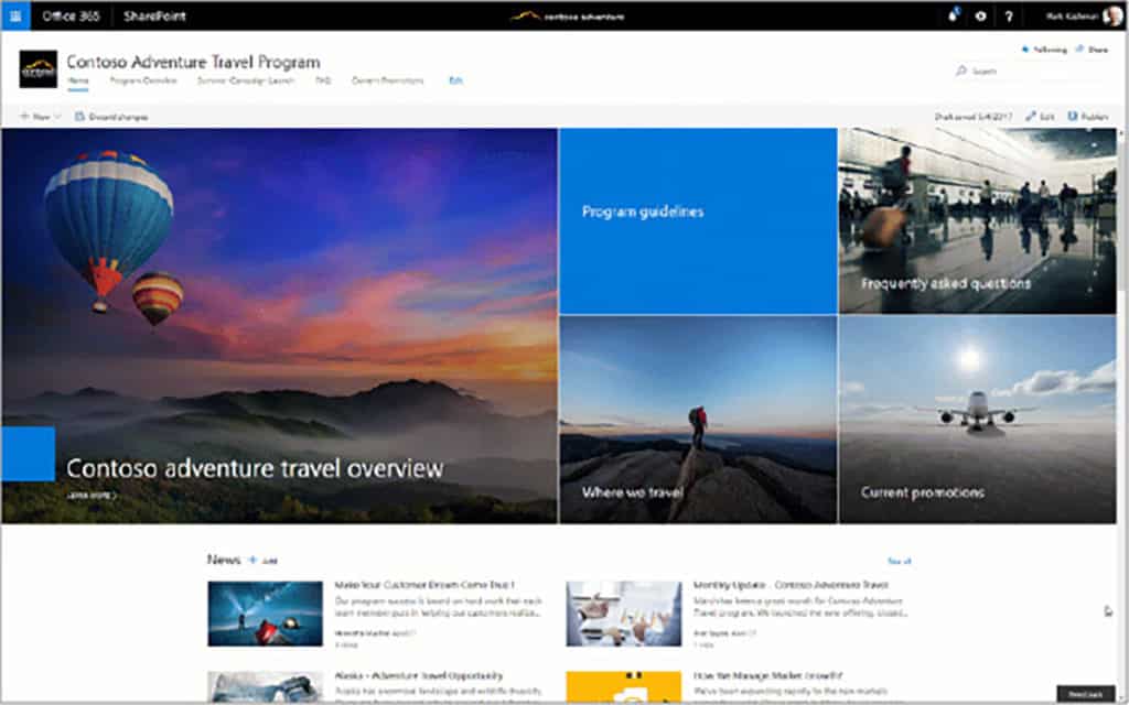 Site Homepage