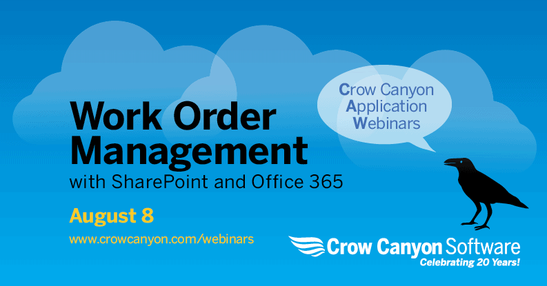 Work Order Webinar Work Order webinar