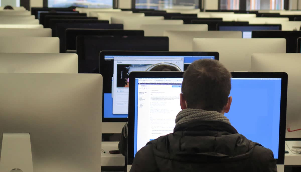 Computer Lab, Asset Management Classroom filled with computers, Asset management helps organize and stay on top of images