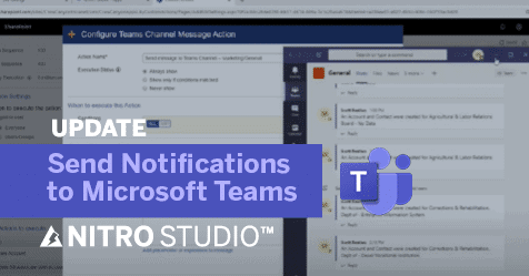 Update to NITRO Studio: Send Notifications to Microsoft Teams