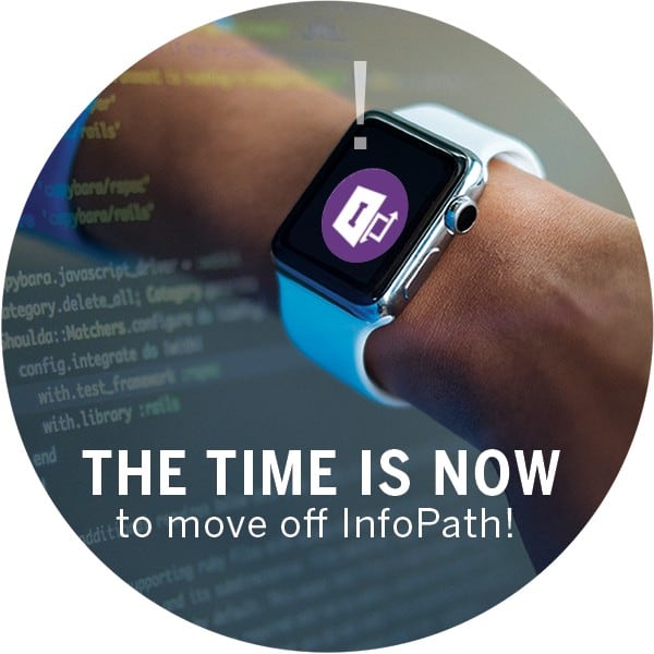 Time to Move off InfoPath eBook Download