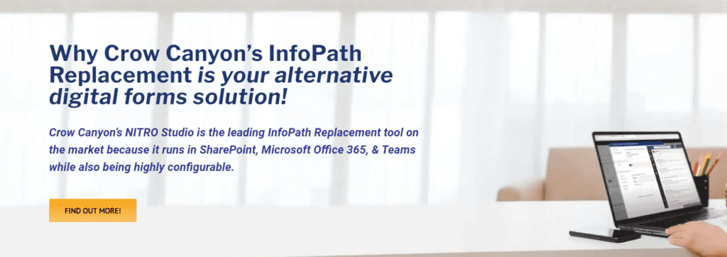 InfoPath Replacement Banner